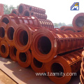 Concrete moulds for drain pipe making